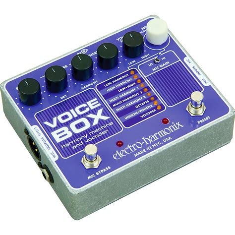 electro-harmonix voice box|vocal delay pedal.